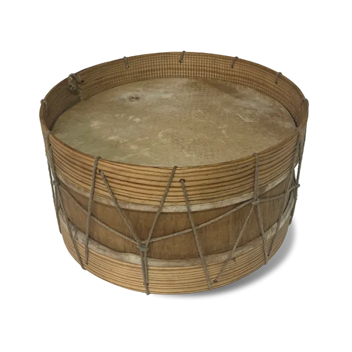 Tambor pequeño de las libreas de El Palmar